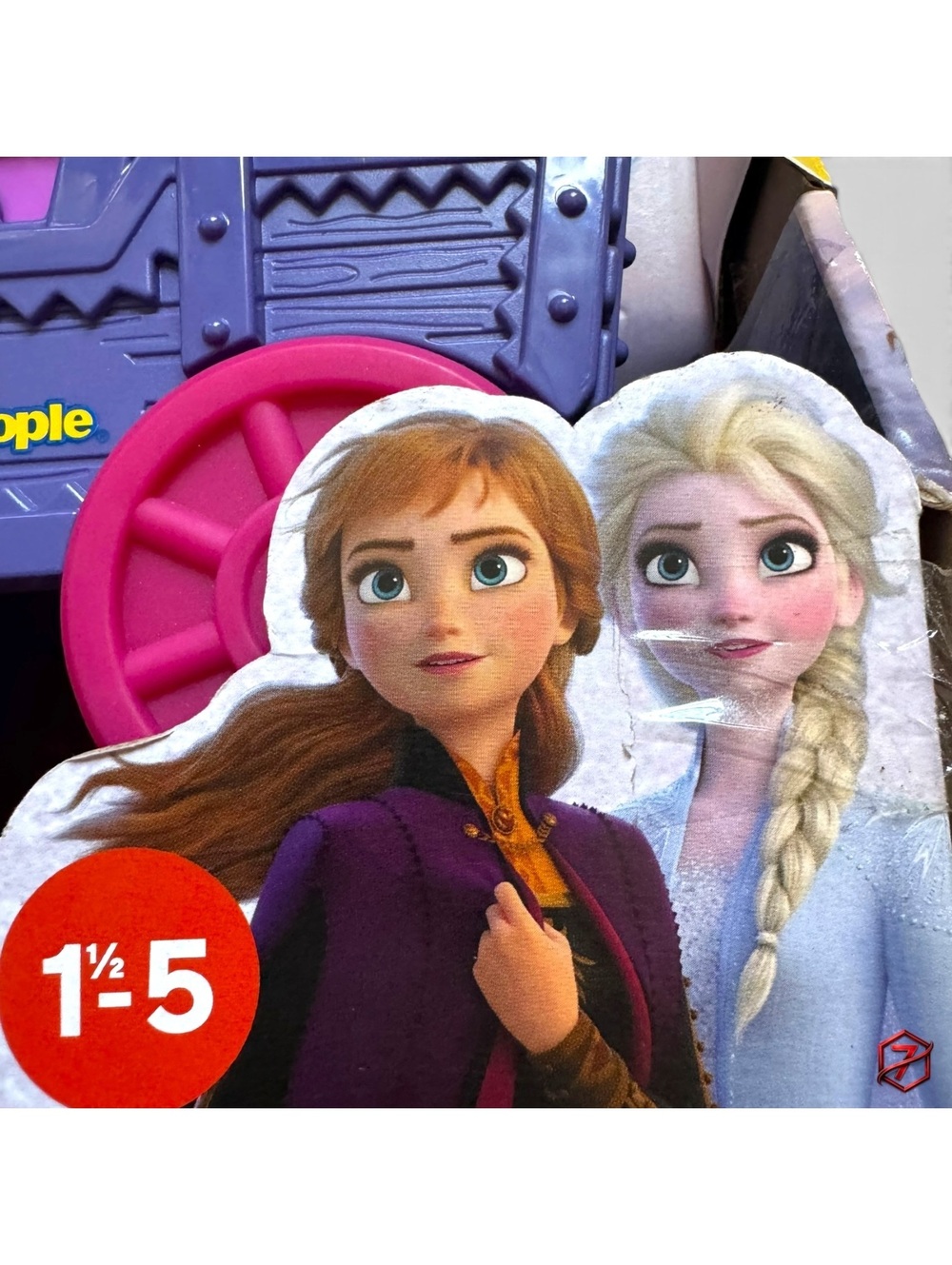 Fisher-Price Little People Disney Frozen Anna & Kristoff’s Wagon GWR87 New - Picture 6 of 8